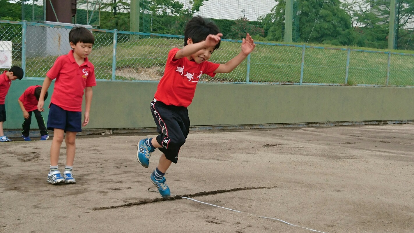 全教室でスポーツ測定会を行いました